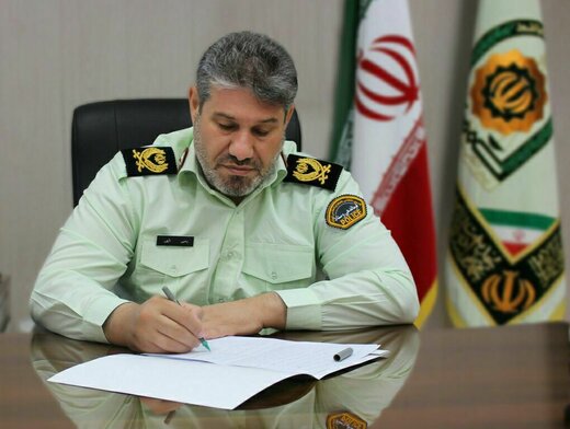 پیام تبریک فرمانده انتظامی لرستان به مناسبت نیمه شعبان و هفته سربازان گمنام امام زمان