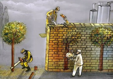 ببینید: عجیب‌ترین شکل زیباسازی شهر!