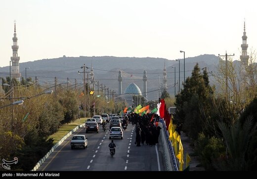 مسجد مقدس جمکران در شب نیمه شعبان