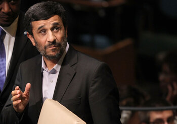 خاطره احمدی نژاد از جلسه با شورای روابط خارجی آمریکا در نیویورک / آنها می خواهند ایران را ۶ قسمت کنند / خبر غنی سازی صنعتی را اول به ملک عبدالله دادم