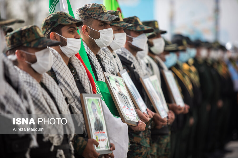 رزمایش نوروزی پلیس پایتخت در میدان آزادی