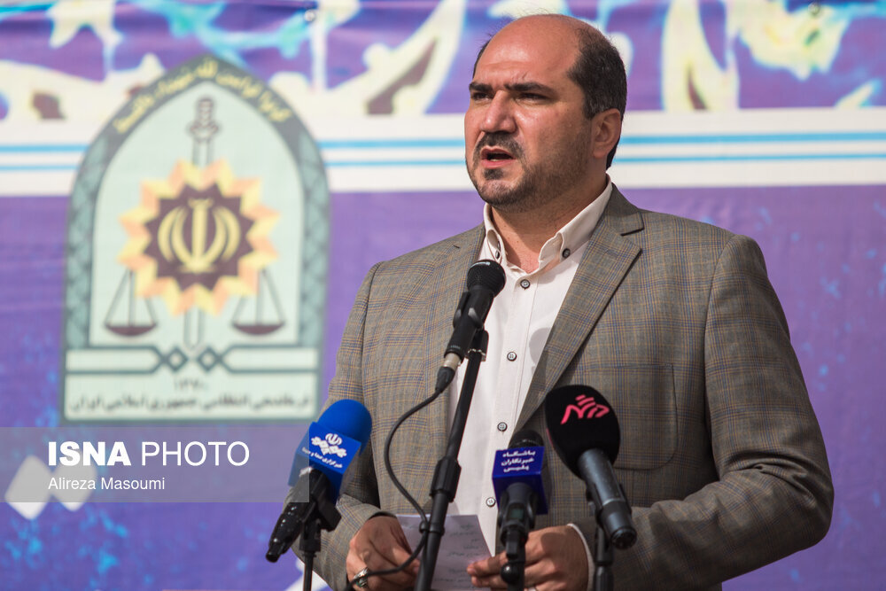 رزمایش نوروزی پلیس پایتخت در میدان آزادی