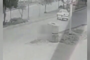 ببینید | لحظه واژگونی پژو پارس و برخورد با درخت در جاده دزفول