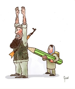 ببینید طالبان از چه چیزی می‌ترسند!