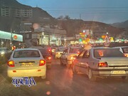 ترافیک سنگین؛ از قزوین تا تهران