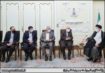 دیدار نوروزی با مقامات کشوری و لشکری با رئیس جمهوری