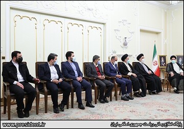 دیدار نوروزی با مقامات کشوری و لشکری با رئیس جمهوری