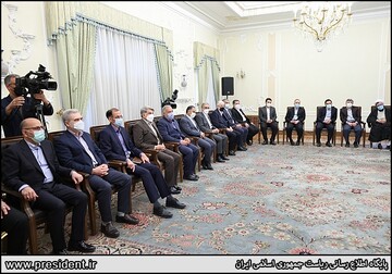 دیدار نوروزی با مقامات کشوری و لشکری با رئیس جمهوری