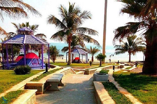 ببینید | ازدحام مسافر در پارک زیتون قشم