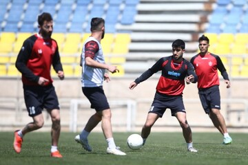تمرین پرسپولیسی‌ها با رویای جام جهانی/عکس