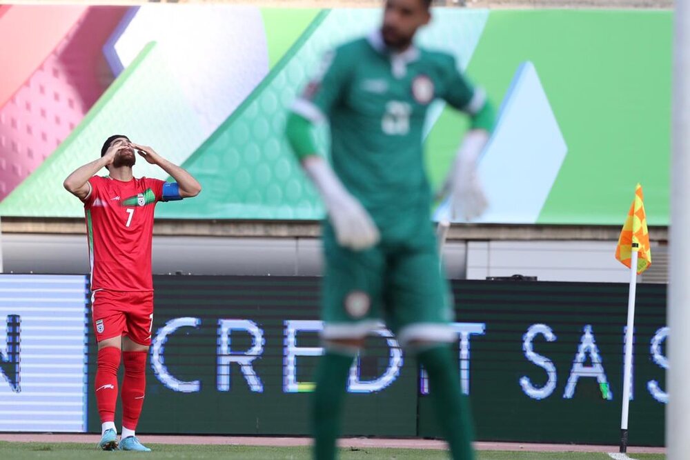 گزارش تصویری دیدار تیم های ملی فوتبال ایران و لبنان