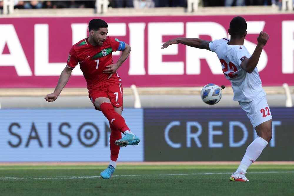 گزارش تصویری دیدار تیم های ملی فوتبال ایران و لبنان