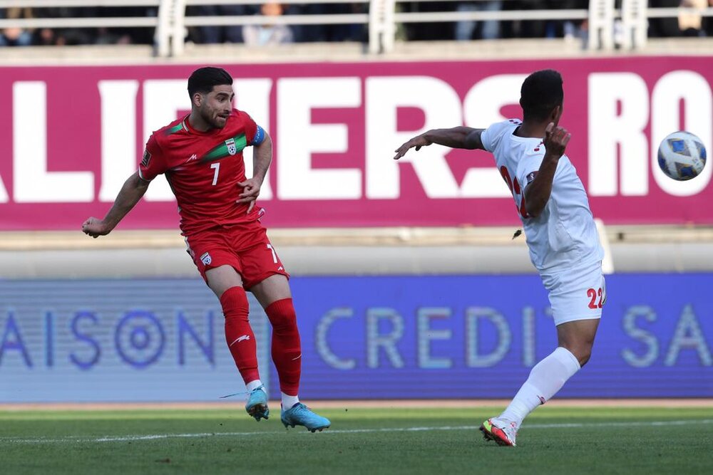 گزارش تصویری دیدار تیم های ملی فوتبال ایران و لبنان