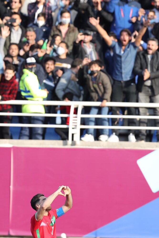 گزارش تصویری دیدار تیم های ملی فوتبال ایران و لبنان