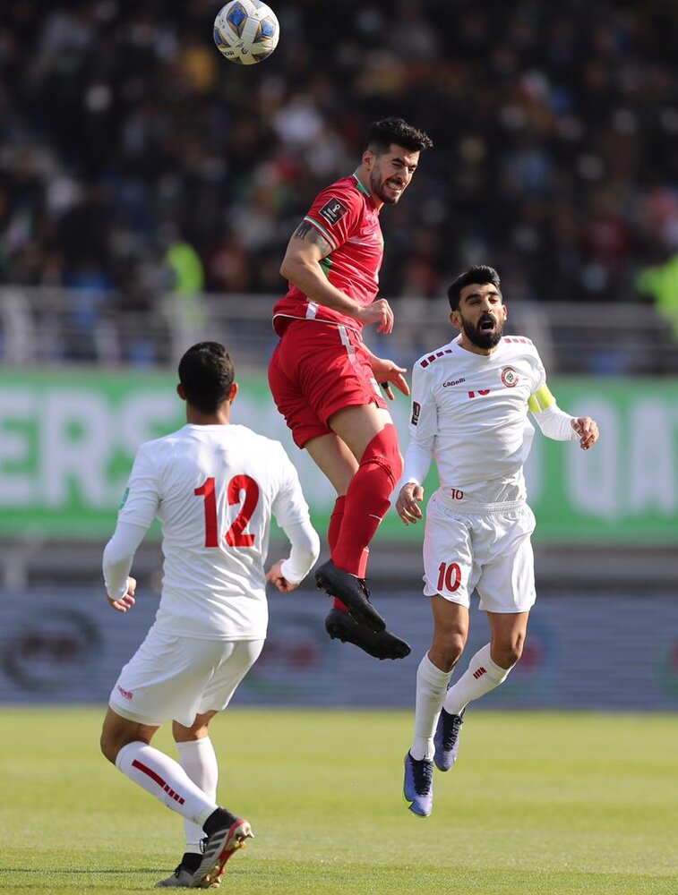 گزارش تصویری دیدار تیم های ملی فوتبال ایران و لبنان