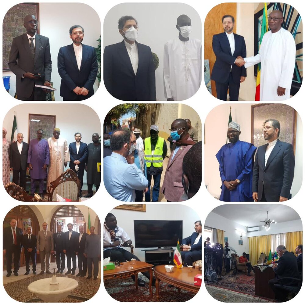گزارش توئیتری سخنگوی وزارت خارجه از سفر به سنگال