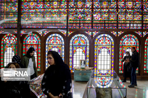 گردشگران نوروزی در بناهای تاریخی سنندج