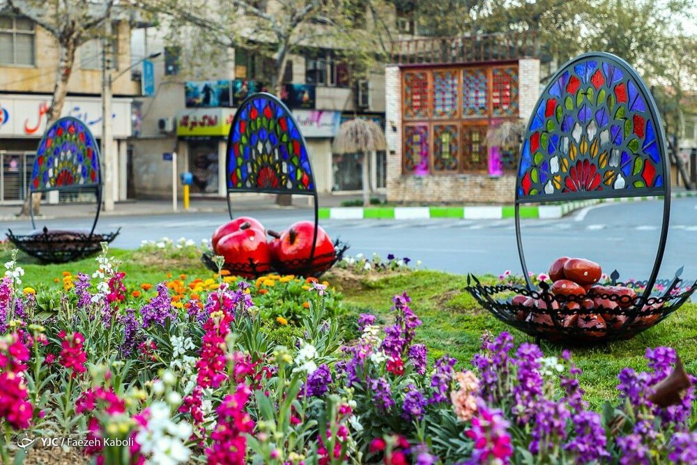 دلربایی نمادهای نوروزی در گرگان