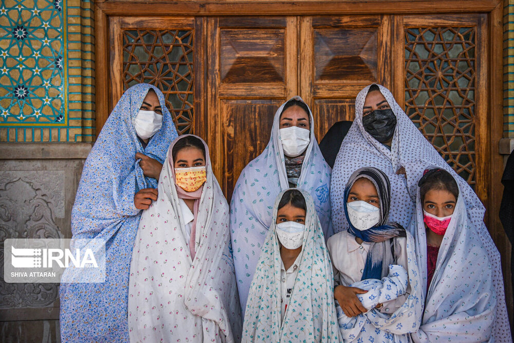 زائران حرم مطهر شاهچراغ (ع)