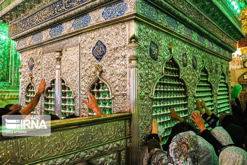 زائران حرم مطهر شاهچراغ (ع)