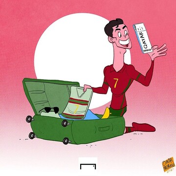 ببینید: رونالدو هم بلیط قطر را رزرو کرد!