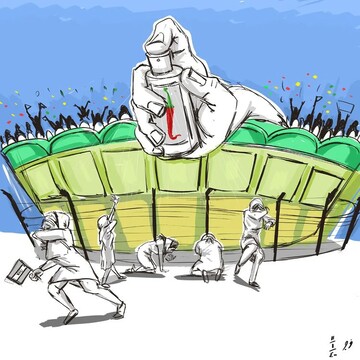 ببینید اسپری فلفل از کجا آمد؟!