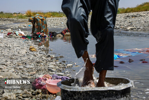 آئین سنتی خانه تکانی قوم بلوچ در استقبال از ماه رمضان