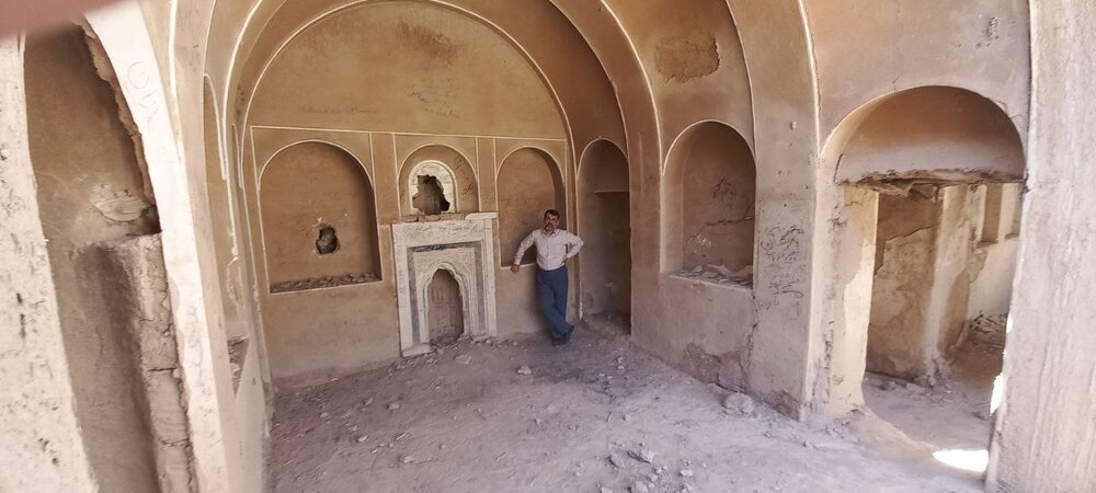 قلعه تاریخی دولت آباد دامغان رو به ویرانی است