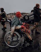 تصاویر | تخلیه مردم آسیب دیده از ایرپین و بوچا اوکراین