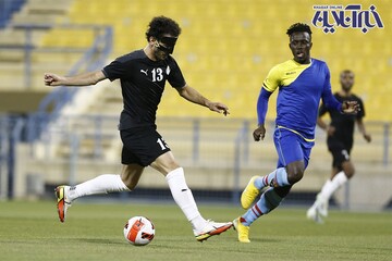 بازی تیم الغرافه با تیم المطر قطر