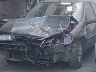 حاثه عجیب برای نایب رئیس سابق مجلس / تصادف شدید خودروی قاچاقچیان انسان با خودروی حامل پزشکیان + عکس
