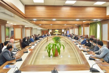 نخستین جلسه شورای اداری سال ۱۴۰۱ منطقه آزاد انزلی برگزار شد