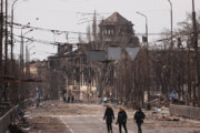 ببینید | وحشت و ویرانی در «بورودیانکا» شهری از اوکراین