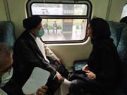 رئیس جمهور با مترو به مرکز استان البرز، کرج رفت/ عکس