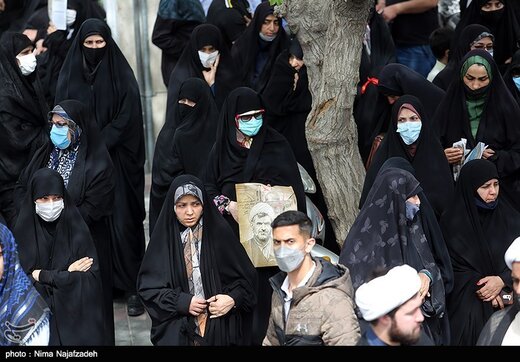 تشییع پیکر شهید حجت‌الاسلام اصلانی در مشهد