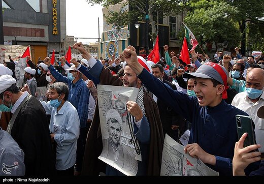 تشییع پیکر شهید حجت‌الاسلام اصلانی در مشهد