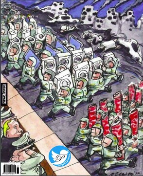 ببینید: رژه ارتش روسیه با اموال سرقتی اوکراینی‌ها!