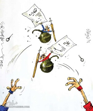 ببینید، جنگ سرخابی‌ها خارج از زمین بالا گرفت!