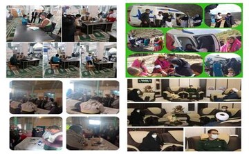 خدمت رسانی بسیج جامعه پزشکی در مناطق محروم چهارمحال و بختیاری
