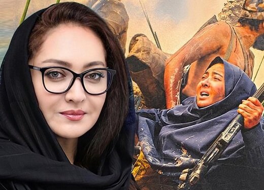 نیکی کریمی در سن ۲۹ سالگی، لحظاتی از پشت صحنه هجدهمین اثر سینمایی خود را در سال ۱۳۷۹ به ثبت رساند؛ عکس منتشر شده.