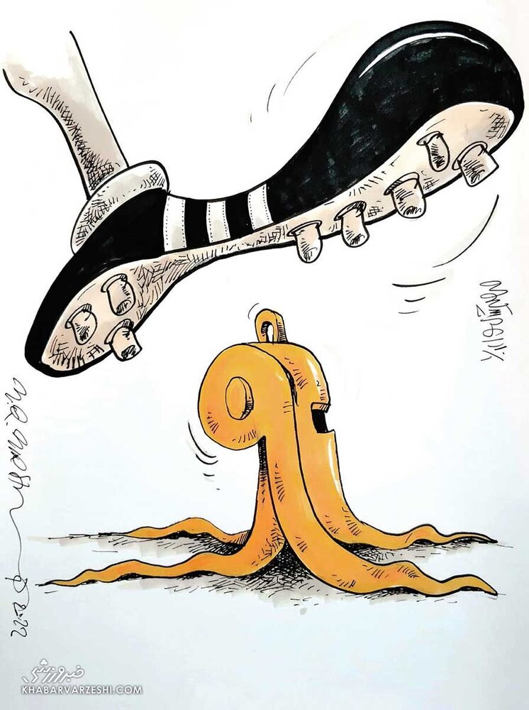 اینم ماجرای داوری در فوتبال ایران!