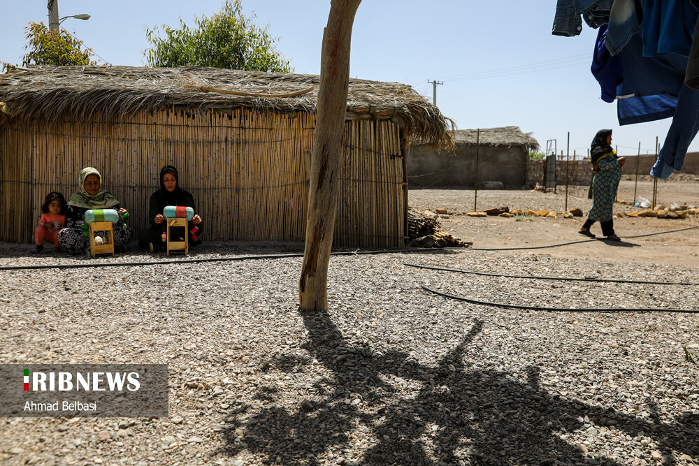آمیخته ای از هنر و صنعت روستایی؛ بخش احمدی هرمزگان