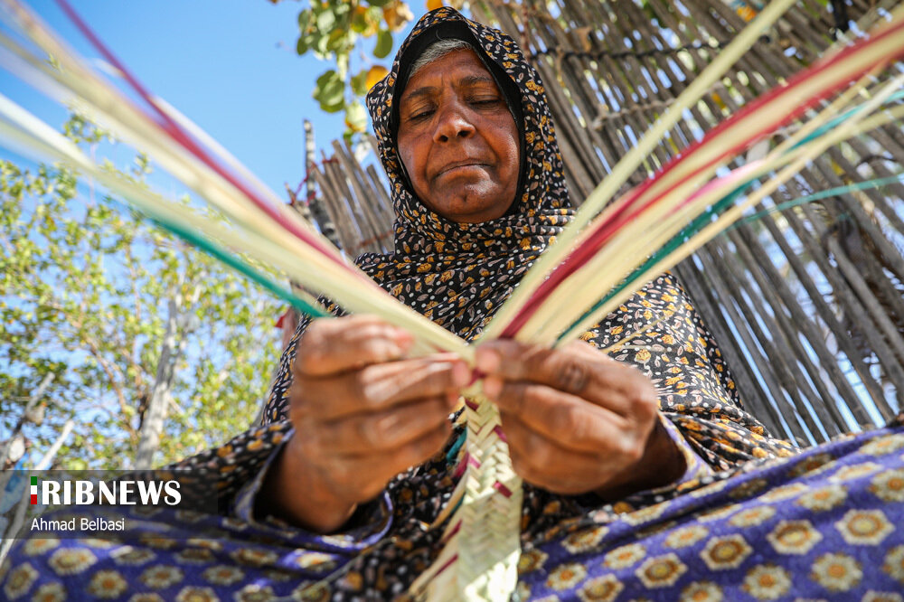 آمیخته ای از هنر و صنعت روستایی؛ بخش احمدی هرمزگان