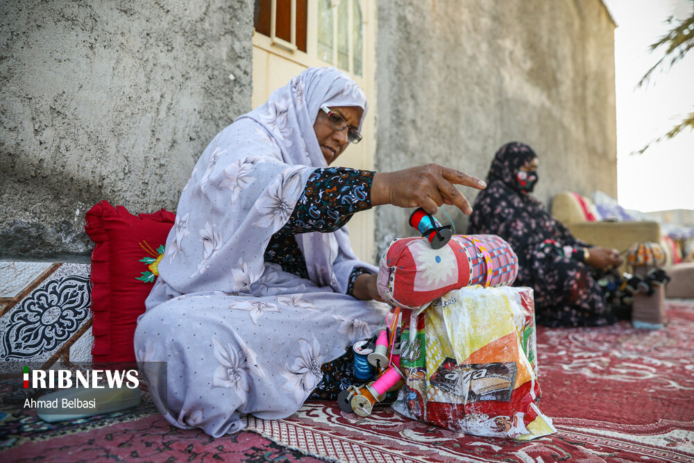 آمیخته ای از هنر و صنعت روستایی؛ بخش احمدی هرمزگان