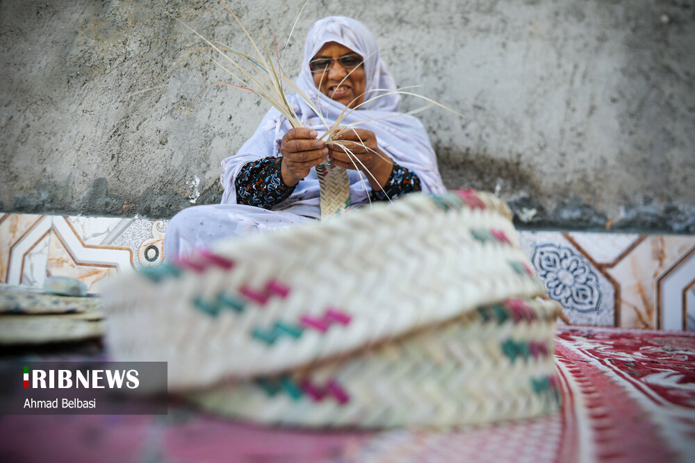 آمیخته ای از هنر و صنعت روستایی؛ بخش احمدی هرمزگان