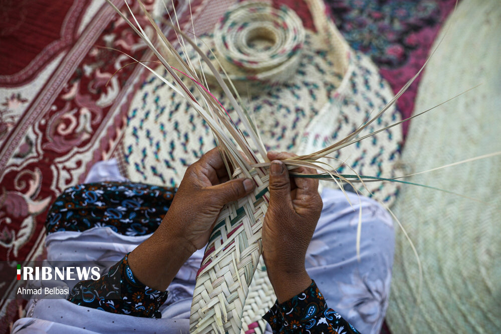 آمیخته ای از هنر و صنعت روستایی؛ بخش احمدی هرمزگان