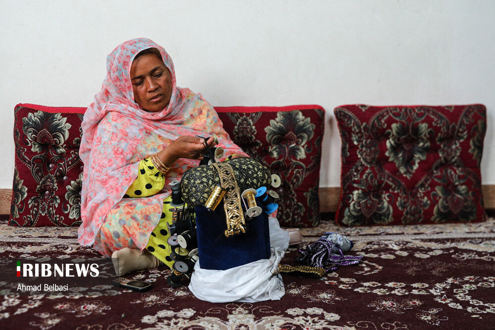 آمیخته ای از هنر و صنعت روستایی؛ بخش احمدی هرمزگان