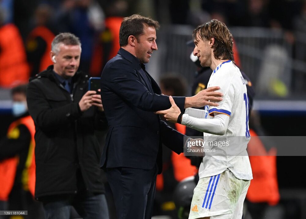 تبریک اسطوره ایتالیا به مهندس رئالمادرید/عکس