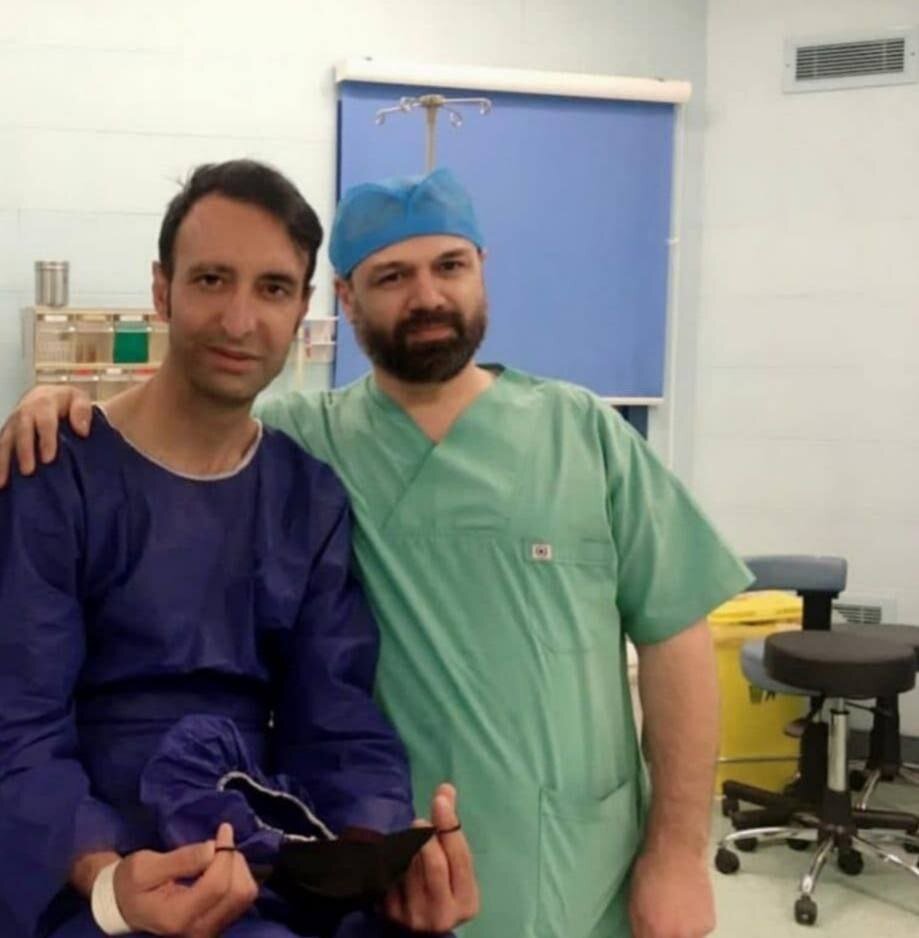 آقای گل استقلالیها زیر تیغ جراحی/عکس