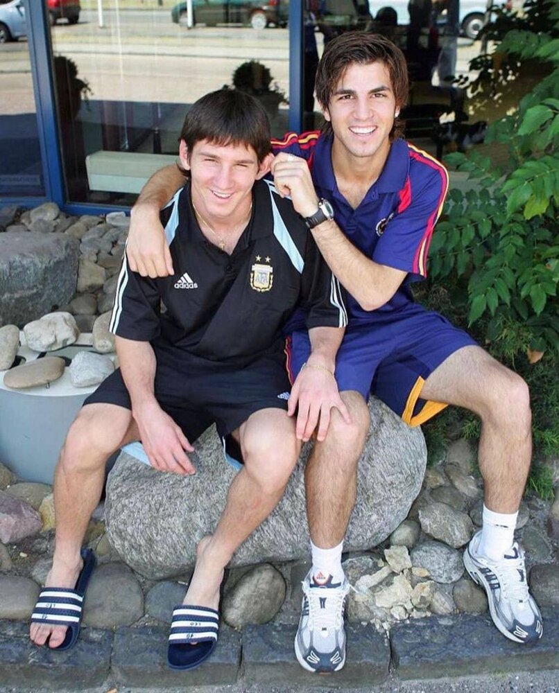 زیرخاکی از فابرگاس و مسی/عکس